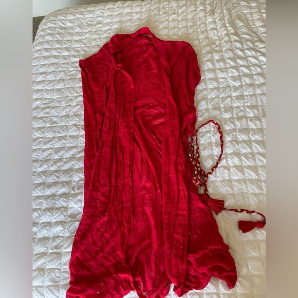 Mrs Demoiselles red cardiwrap - Picture 1 of 8